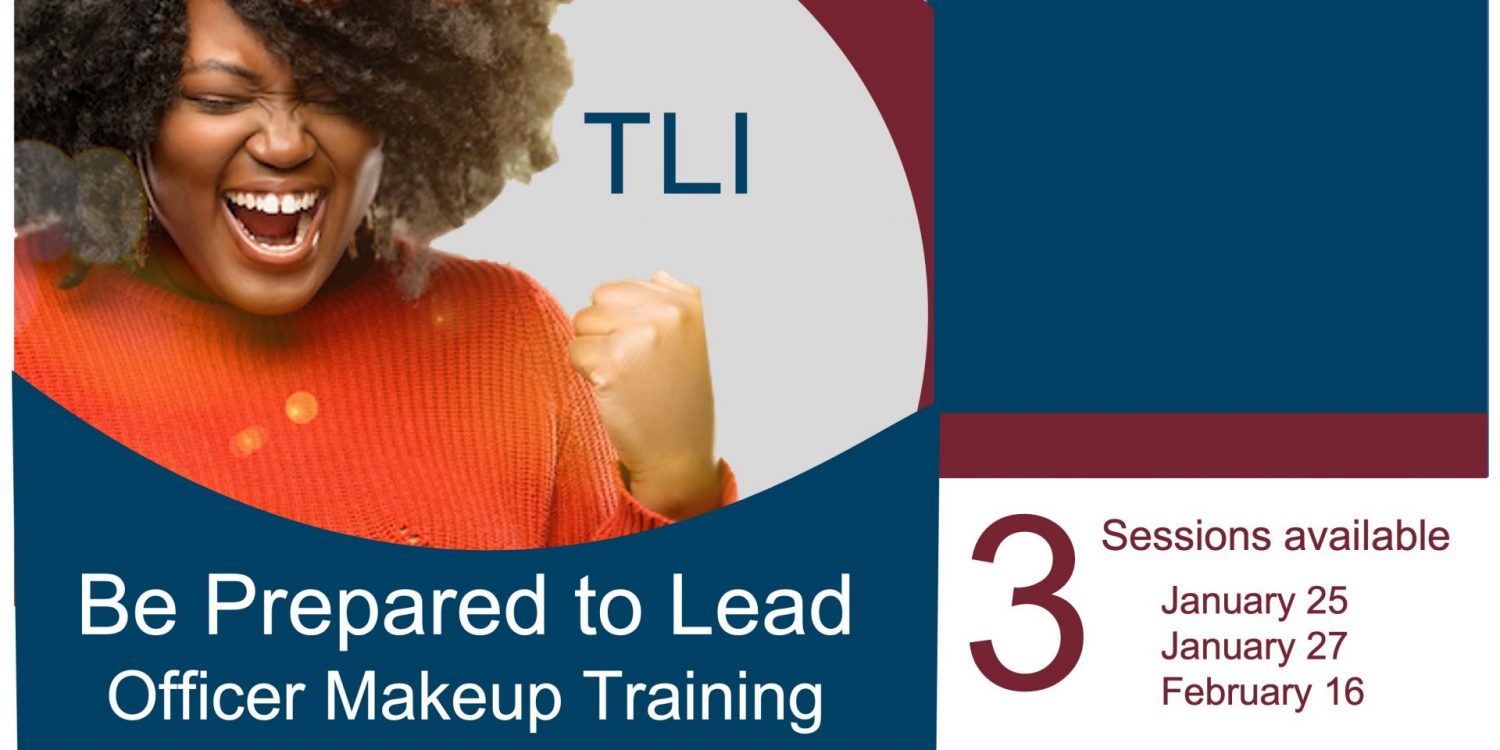 TLI Club Officer Makeup Training- Register now!